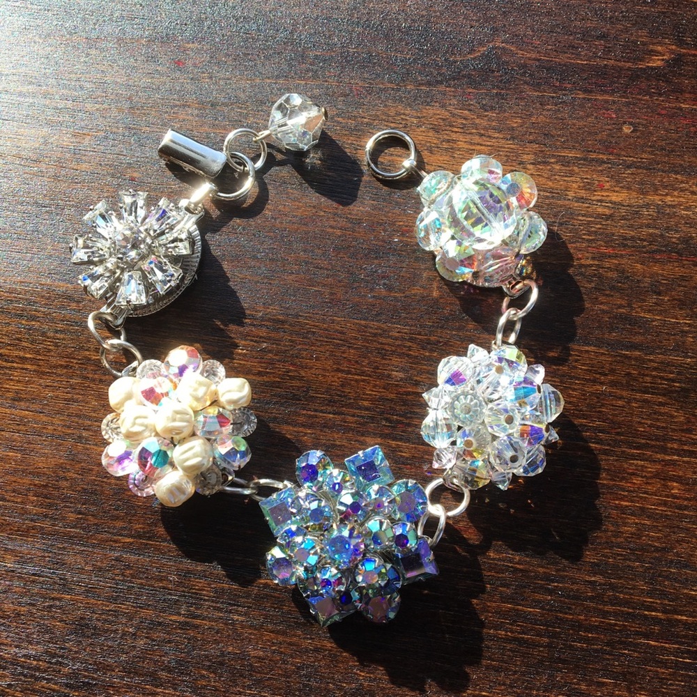 Vintage Earring Bracelet Custom One of A Kind